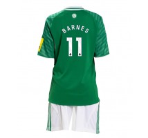 Newcastle United Harvey Barnes #11 Koszulka Wyjazdowa dzieci 2025-26 Krótki Rękaw (+ krótkie spodenki)